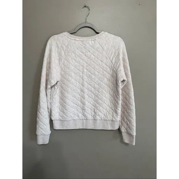 Patagonia quilted crewneck sweatshirt size small tall Excellent - Picture 2 of 5